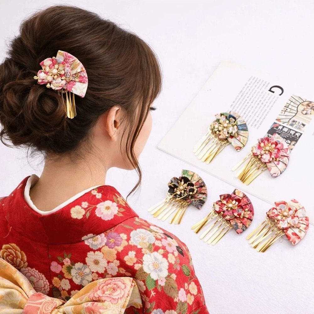 Women Hairpin Faux Pearl Flowe – Ethnic Gown recenzja i cena