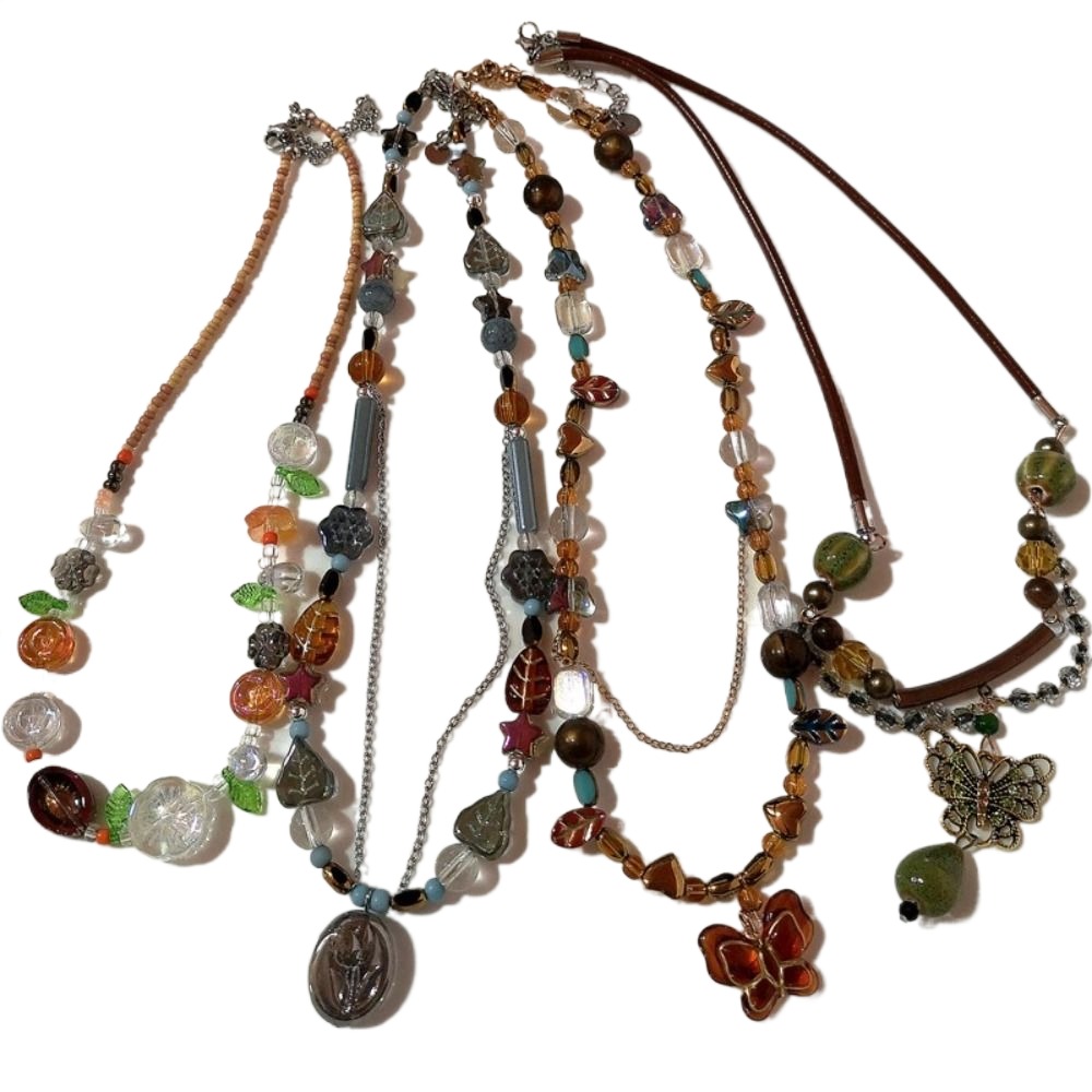 Fashion Bead Bohemia Necklace  – Y2K Ethnic Fashion recenzja i cena