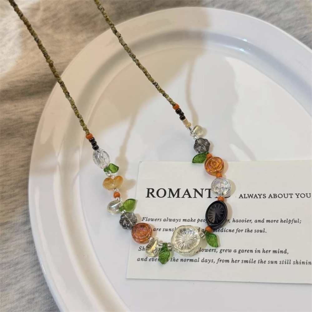 Fashion Bead Bohemia Necklace  – Y2K Ethnic Fashion recenzja i cena