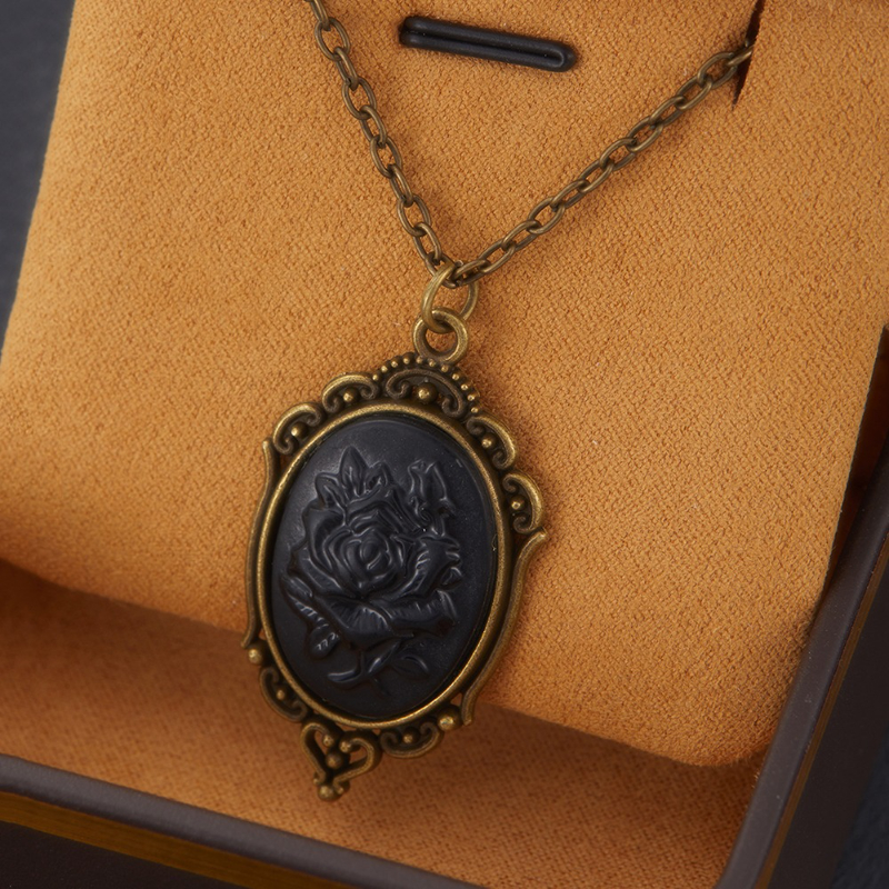 Retro and Trendy Oval Pendant  – Y2K Ethnic Fashion recenzja i cena