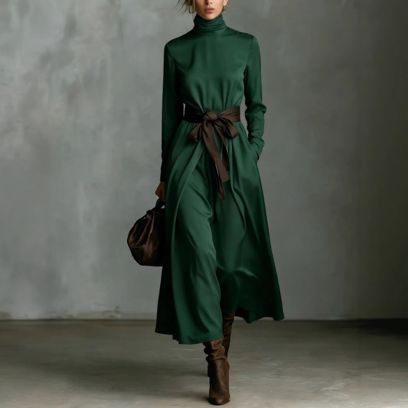 Autumn Elegant High Collar Sol – Ethnic Gown recenzja i cena