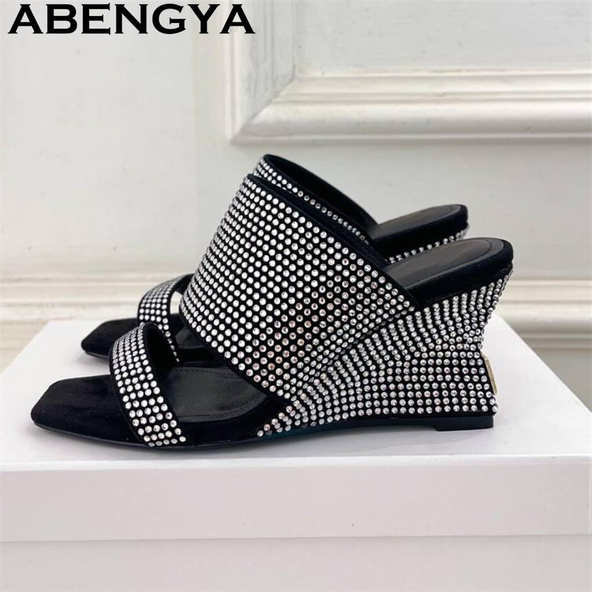 Elegant Style Rhinestone Wedge – Ethnic Fashion Week recenzja i cena