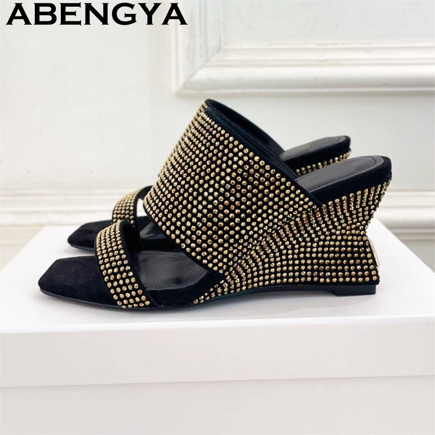 Elegant Style Rhinestone Wedge – Ethnic Fashion Week recenzja i cena