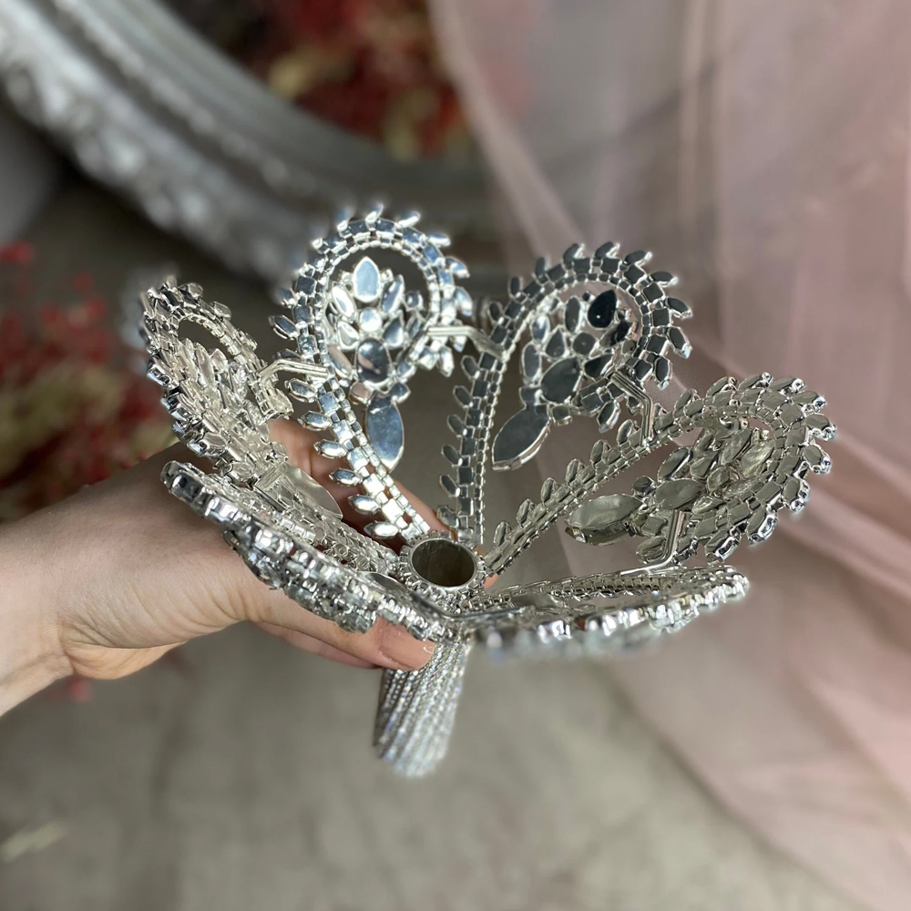 Boho Large Rhinestone Bridal B – Ethnic Fashion Jewellery recenzja i cena