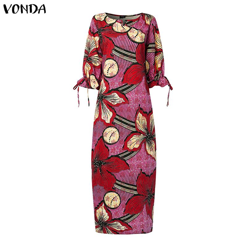 VONDA Plus Size Women Bohemian – Ethnic Gown recenzja i cena