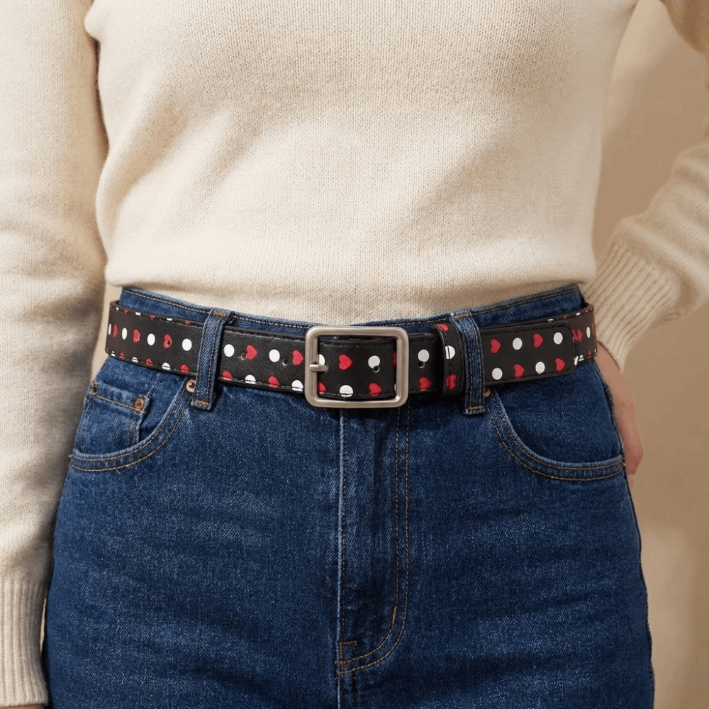 Fashion Pin Buckle Polk Dot Be – Y2K Ethnic Fashion recenzja i cena