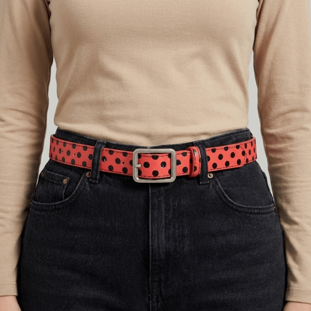 Fashion Pin Buckle Polk Dot Be – Y2K Ethnic Fashion recenzja i cena