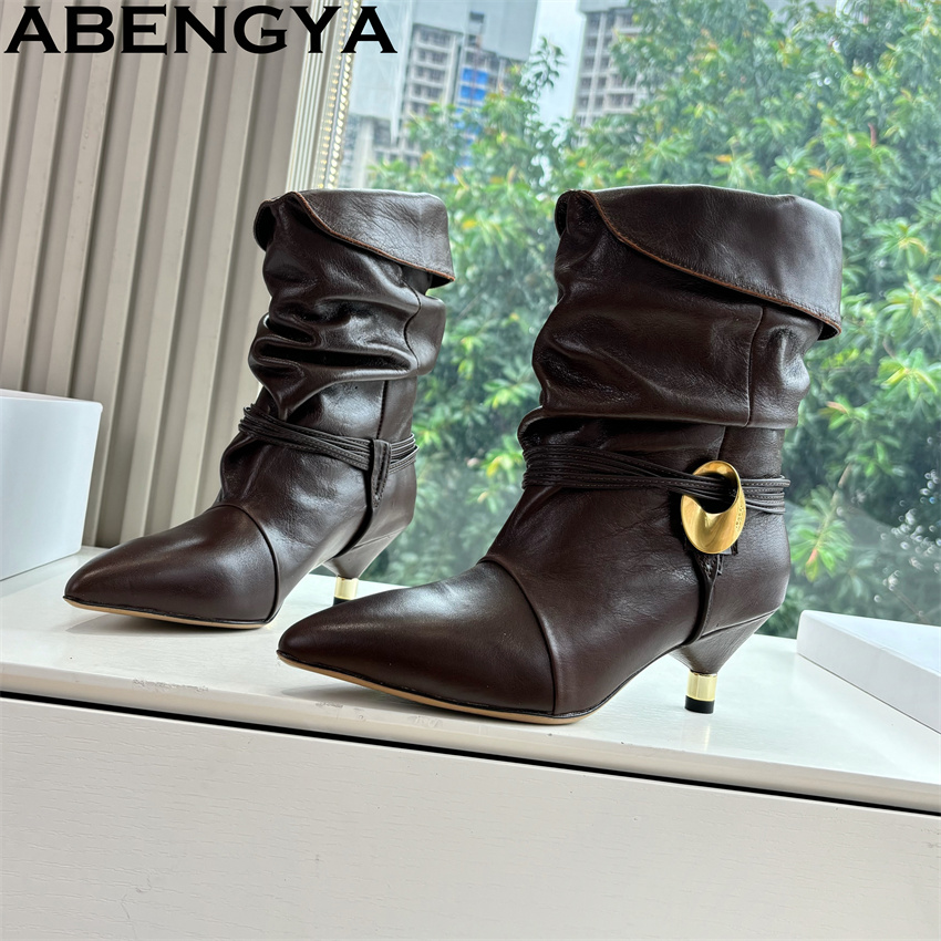 Pointy Toe Kitten Heels Ankle  – Ethnic Fashion Week recenzja i cena