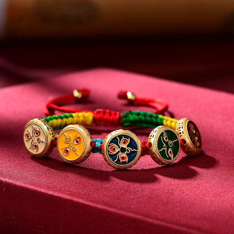 Tibetan Bracelet Hand Woven Ro – Ethnic Fashion Way recenzja i cena