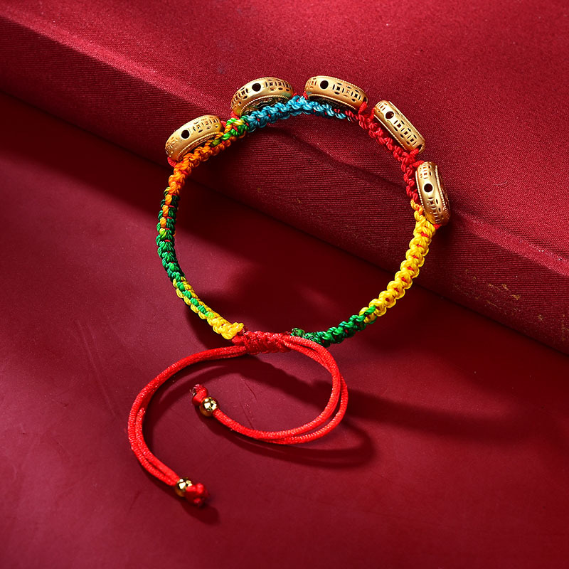 Tibetan Bracelet Hand Woven Ro – Ethnic Fashion Way recenzja i cena