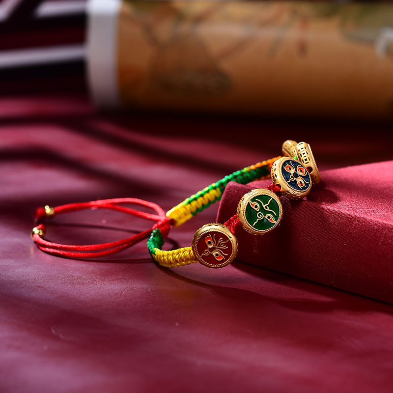 Tibetan Bracelet Hand Woven Ro – Ethnic Fashion Way recenzja i cena