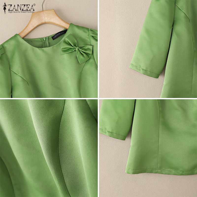 ZANZEA Women's Elegant Satin B – Thai Silk Blouse recenzja i cena