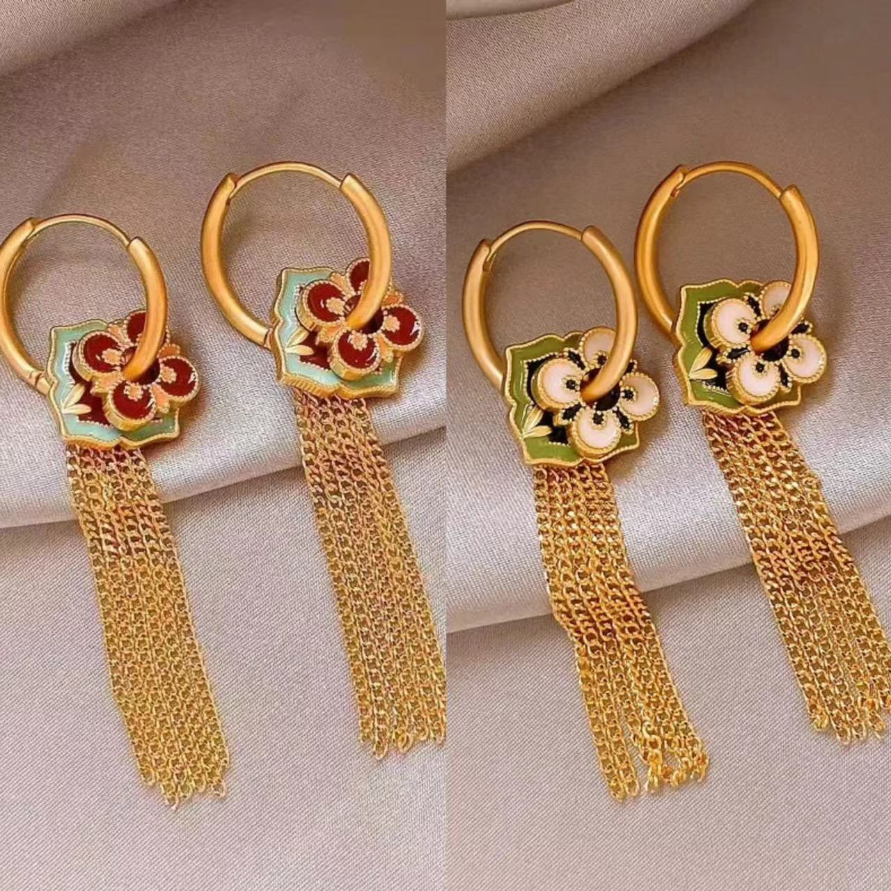 New Chinese Fashion Flower Sha – Ethnic Fashion Way recenzja i cena