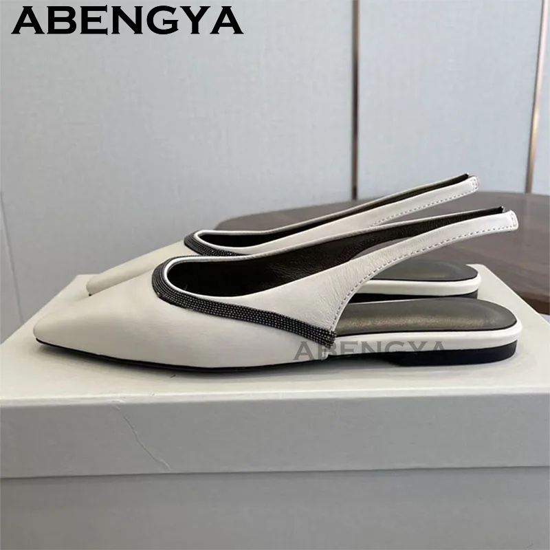 Pointy Toe Flat Heel Sandals f – Ethnic Fashion Walk recenzja i cena