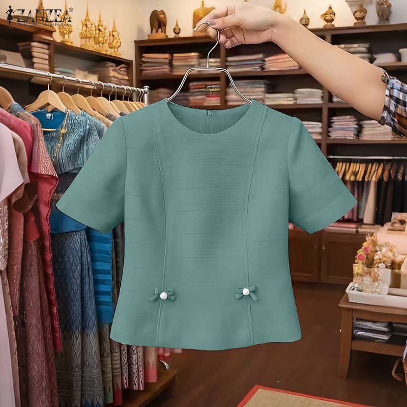 Woman Vintage Elegant Princess – Thai Silk Blouse recenzja i cena