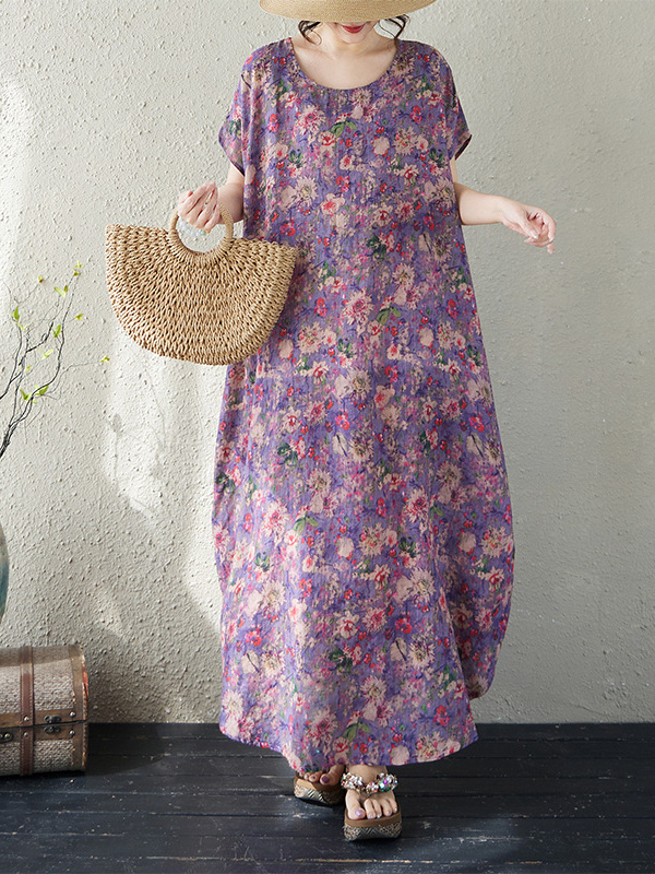 Loose Fit round Neck Cotton Li – Ethnic Fashion Walk recenzja i cena