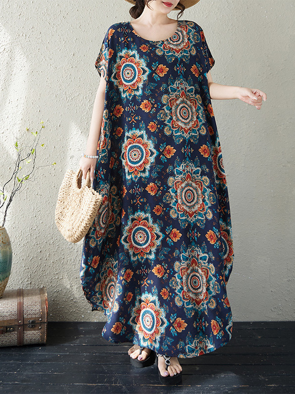 Loose Fit round Neck Cotton Li – Ethnic Fashion Walk recenzja i cena