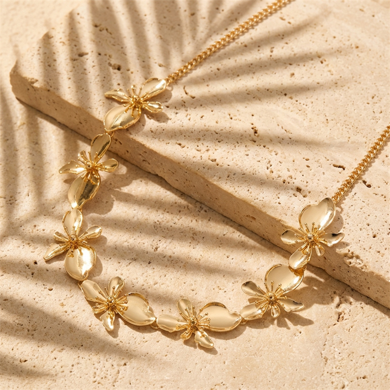 Boho Exquisite Metal Flower Bu – Ethnic Fashion Jewellery recenzja i cena