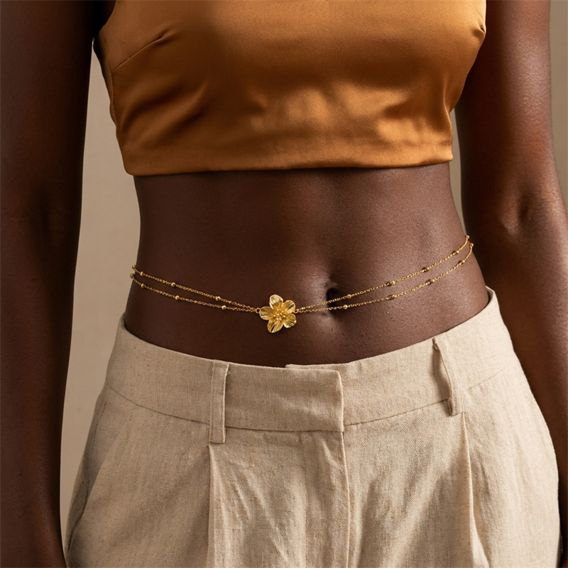 Boho Exquisite Metal Flower Bu – Ethnic Fashion Jewellery recenzja i cena