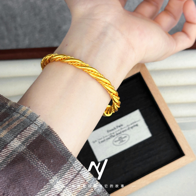 9999 AU750 18K real gold store – Ethnic Fashion Store recenzja i cena