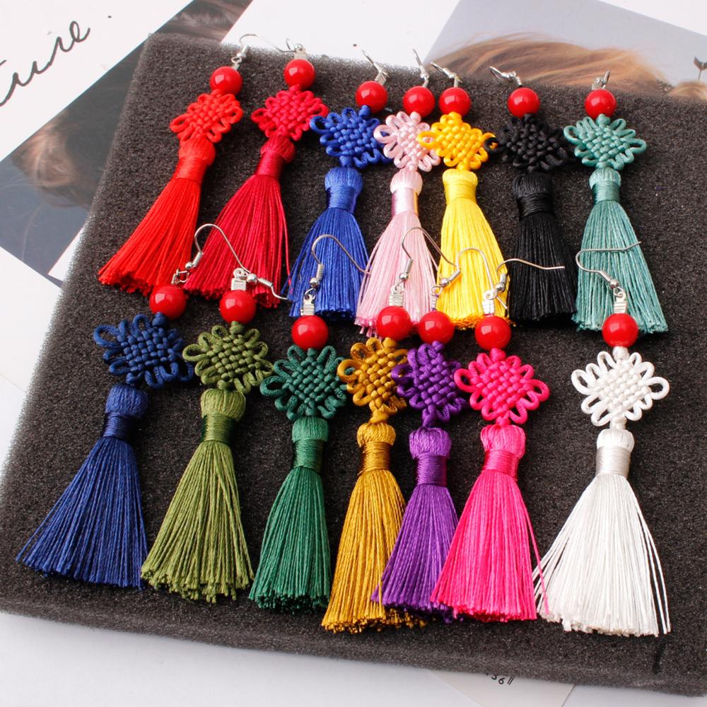 Colorful Thread Braided Chines – Y2K Ethnic Fashion recenzja i cena