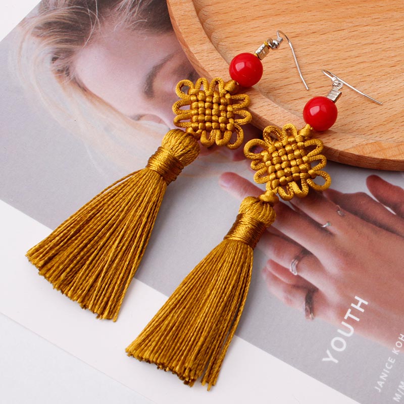 Colorful Thread Braided Chines – Y2K Ethnic Fashion recenzja i cena