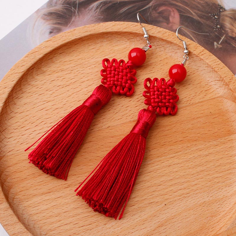 Colorful Thread Braided Chines – Y2K Ethnic Fashion recenzja i cena