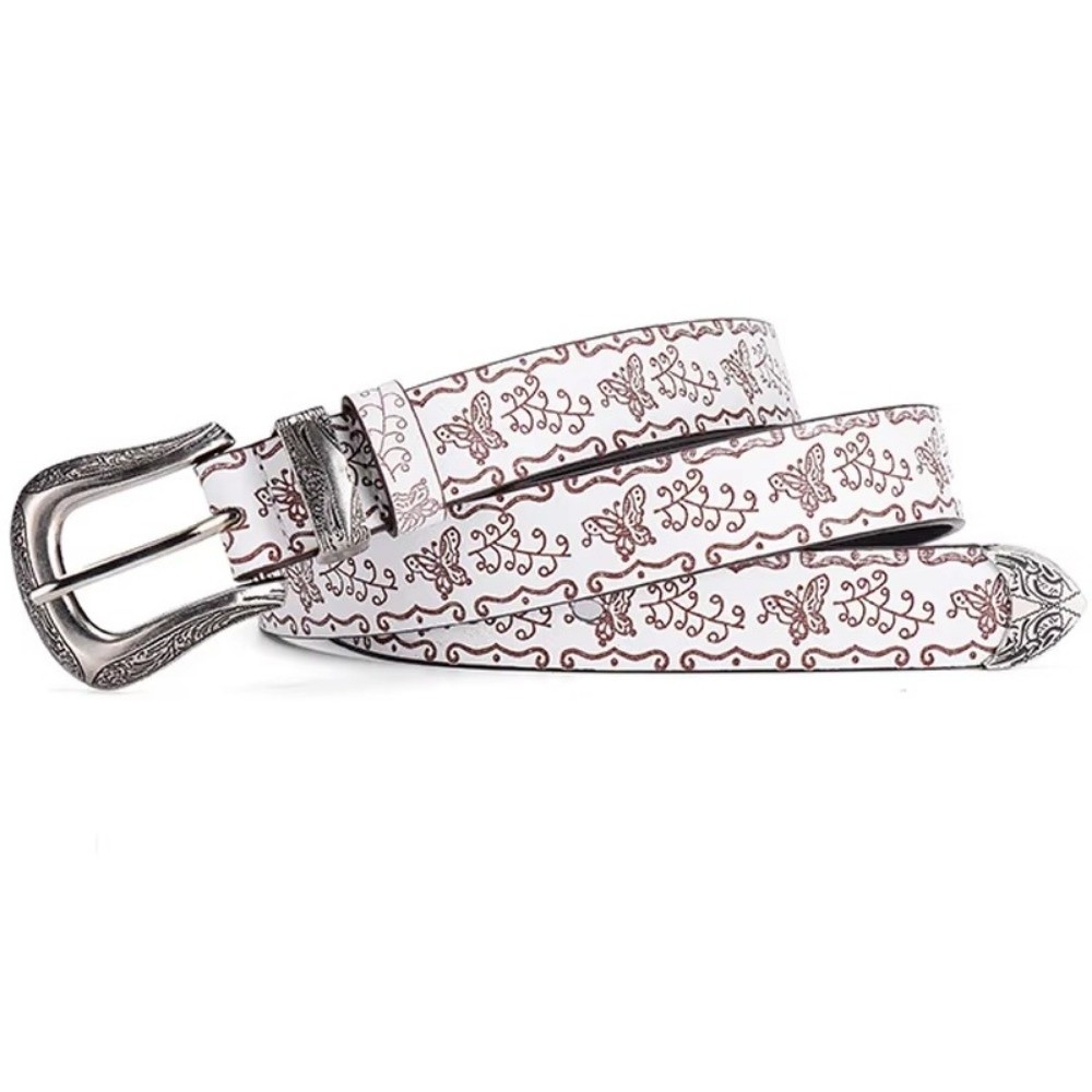 Y2k Printed Women's Faux Leath – Y2K Ethnic Fashion recenzja i cena