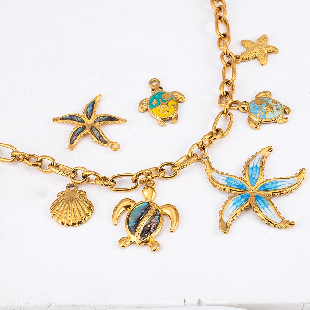 2pcs Stainless Steel Light Blu – Ethnic Fashion Jewellery recenzja i cena