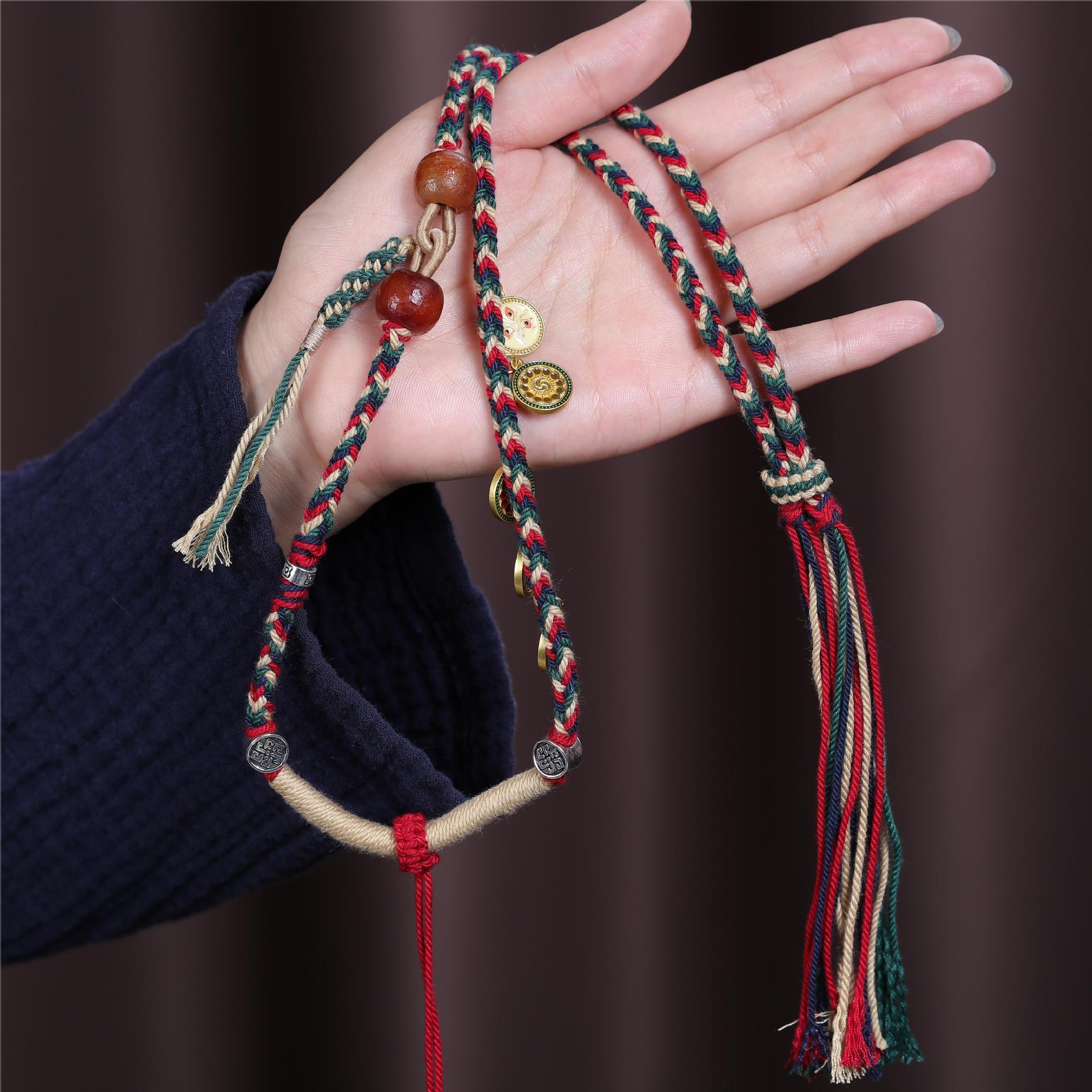 Tibetan Five Way Colorful Pend – Ethnic Fashion Way recenzja i cena