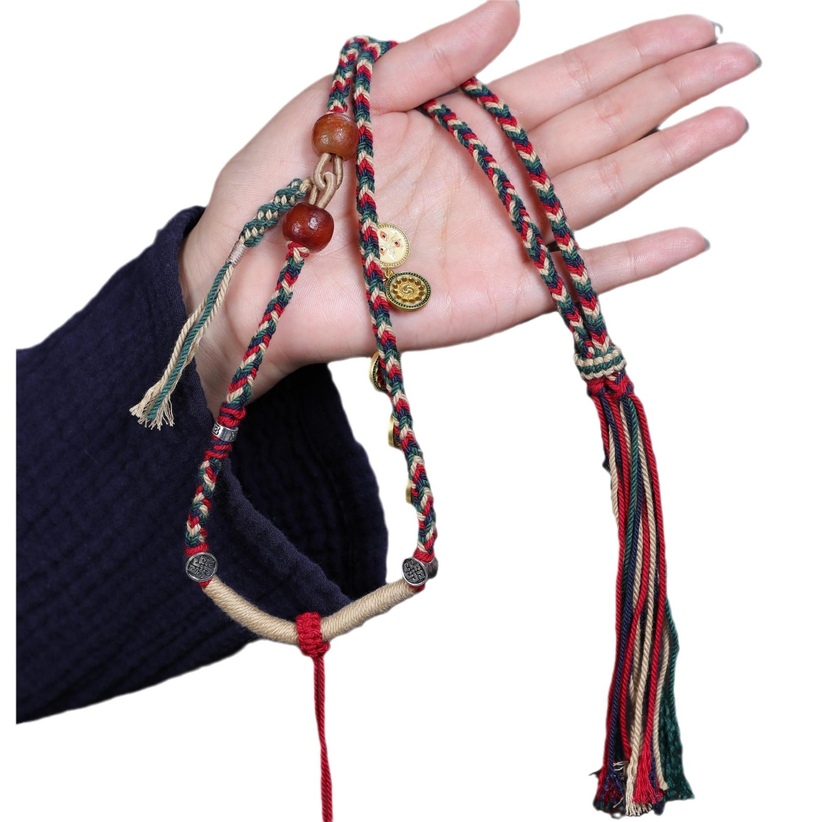 Tibetan Five Way Colorful Pend – Ethnic Fashion Way recenzja i cena