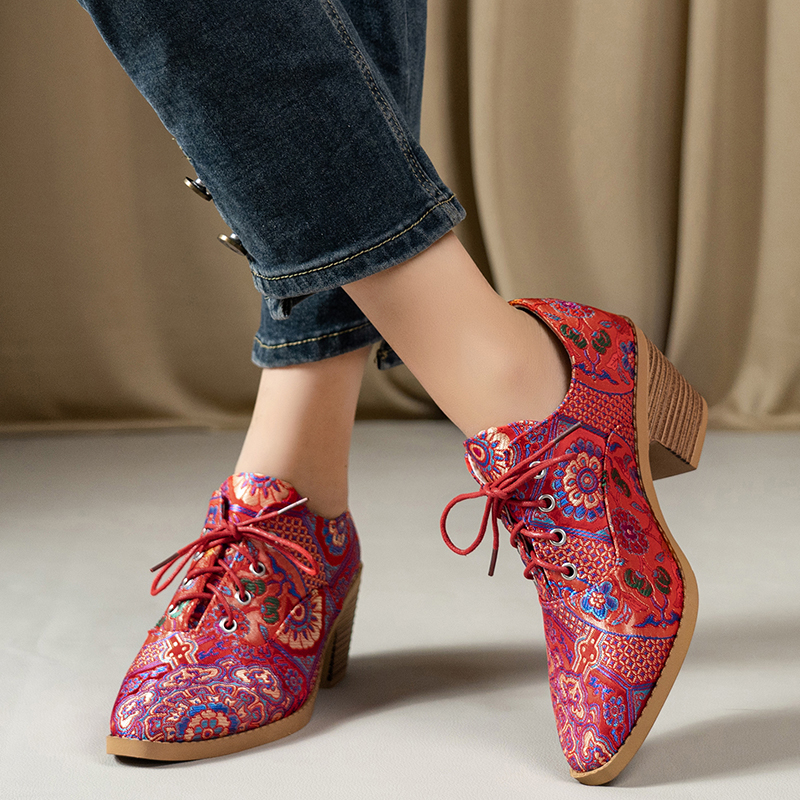 Ethnic Ladies Boots Spring Win – Winter Ethnic Fashion For Women recenzja i cena