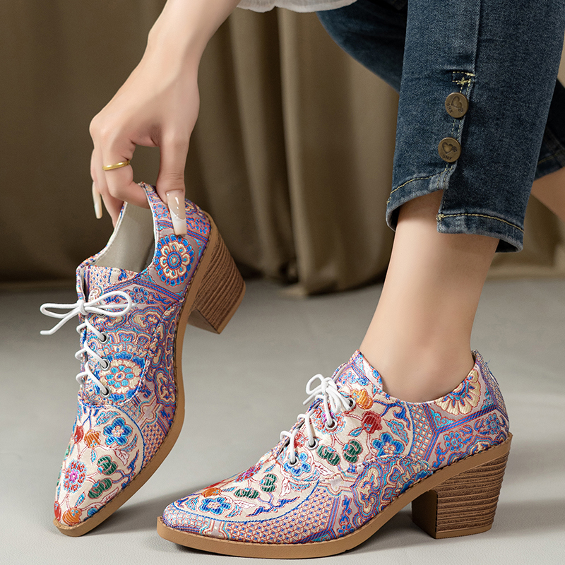 Ethnic Ladies Boots Spring Win – Winter Ethnic Fashion For Women recenzja i cena