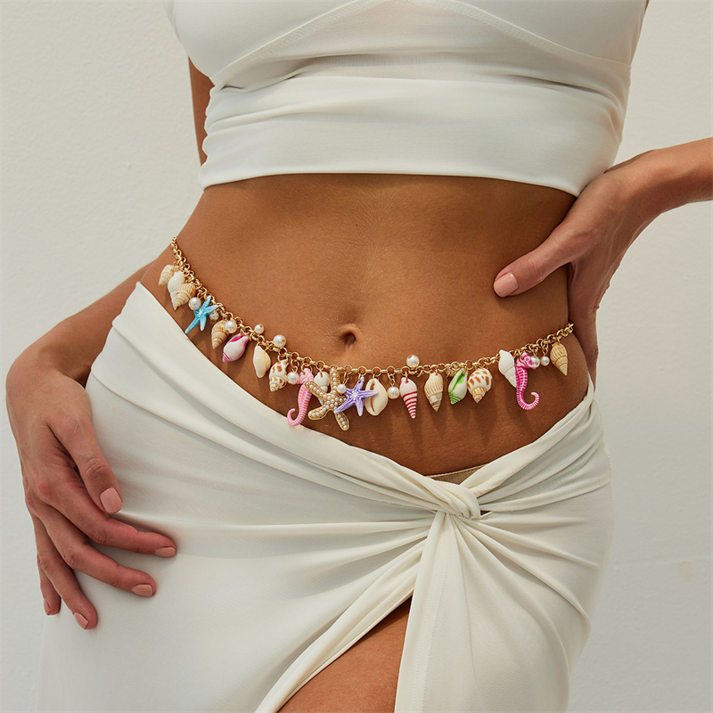 Boho Starfish Shell Pendant Wa – Ethnic Fashion Jewellery recenzja i cena
