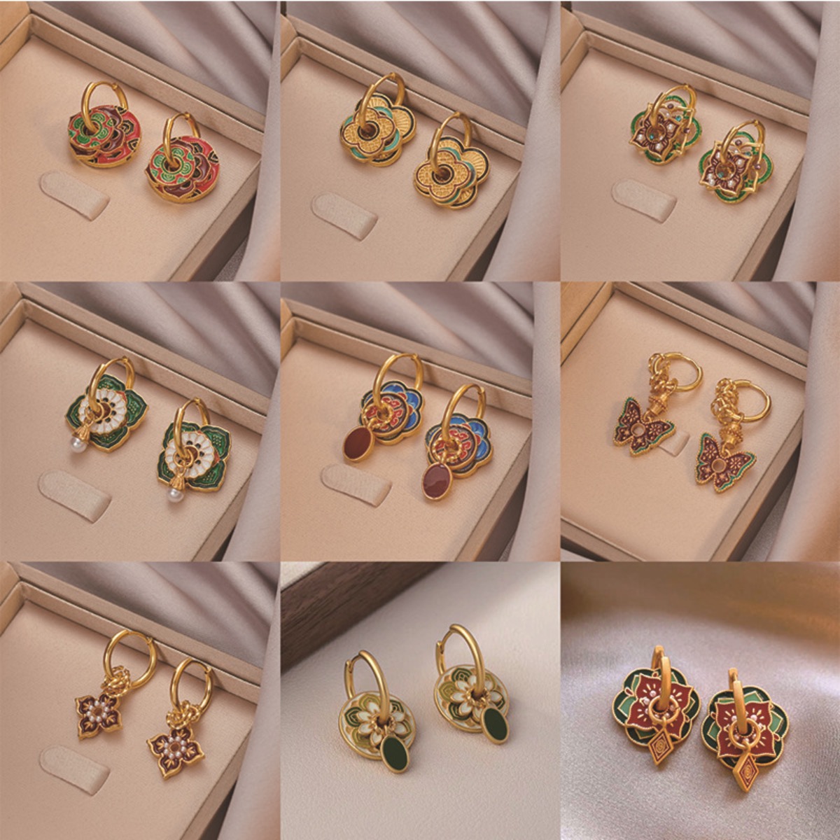 Ethnic Chinese Colorful Enamel – Ethnic Fashion Way recenzja i cena