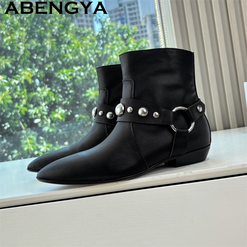 Winter Flat Ankle Boots for Wo – Ethnic Fashion Week recenzja i cena