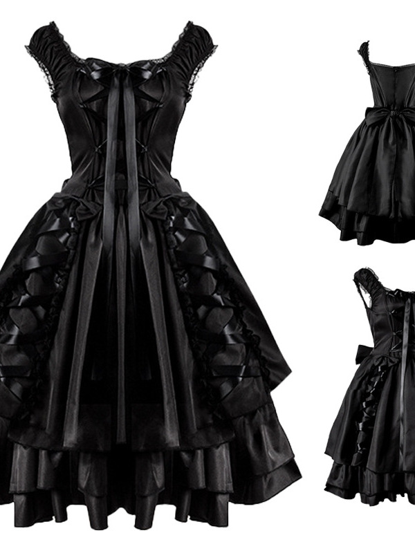 Black Lolita Dress Halloween C – Ethnic Gown recenzja i cena