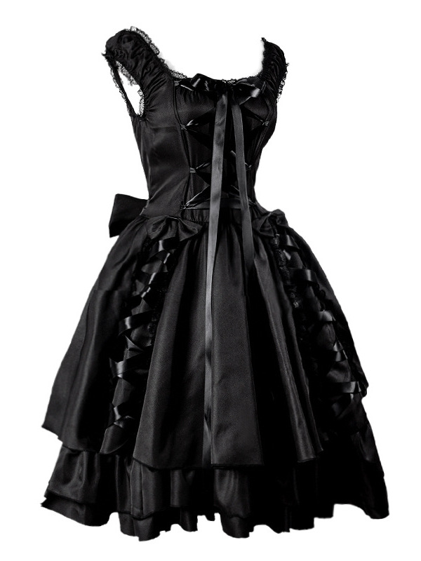 Black Lolita Dress Halloween C – Ethnic Gown recenzja i cena