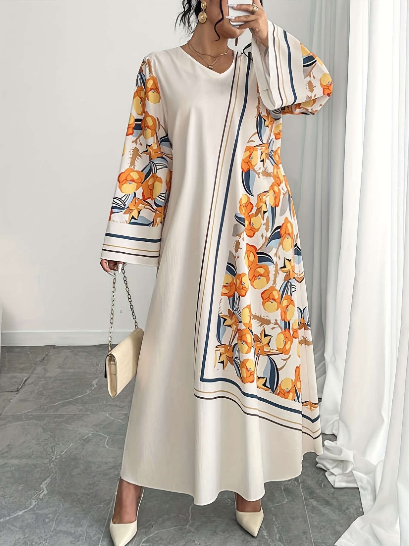 Plus Size Fashionable Women's  – Ethnic Gown recenzja i cena