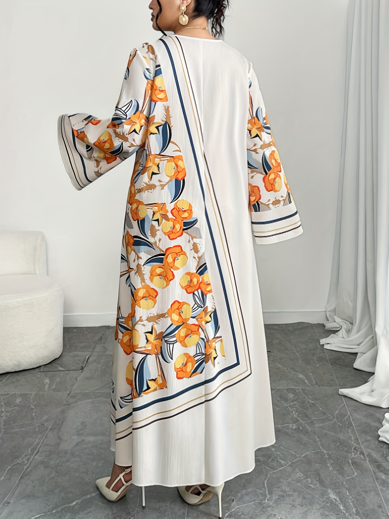 Plus Size Fashionable Women's  – Ethnic Gown recenzja i cena