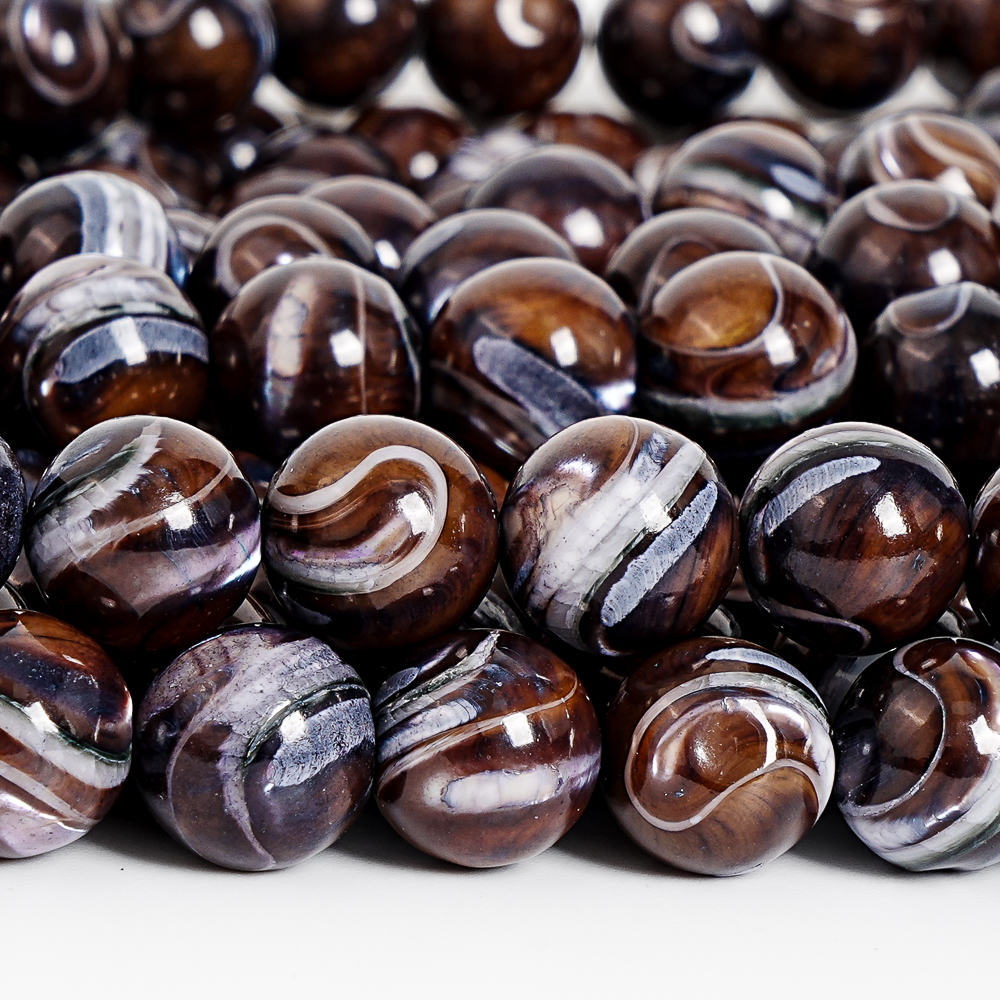Natural Brown Trochidae Shell  – Ethnic Fashion Jewellery recenzja i cena