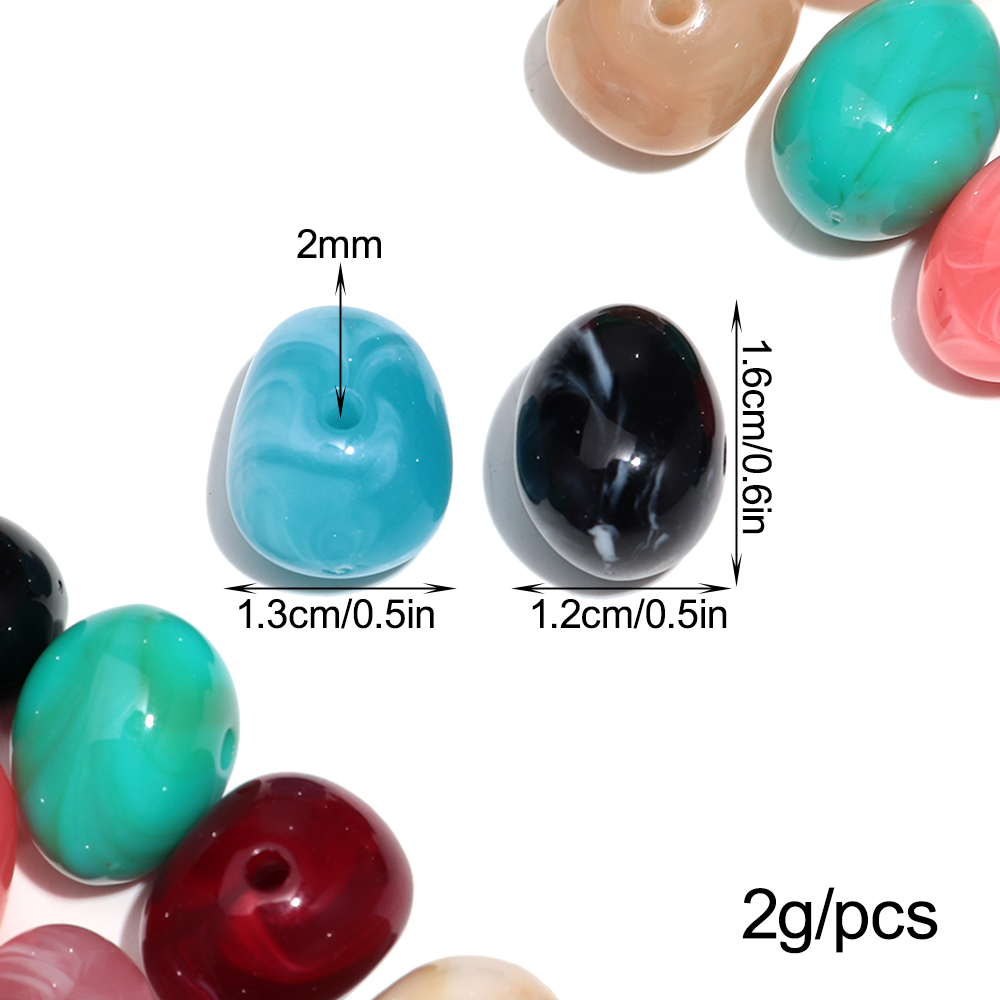 20pcs Boho Colorful Acrylic Ir – Ethnic Fashion Jewellery recenzja i cena