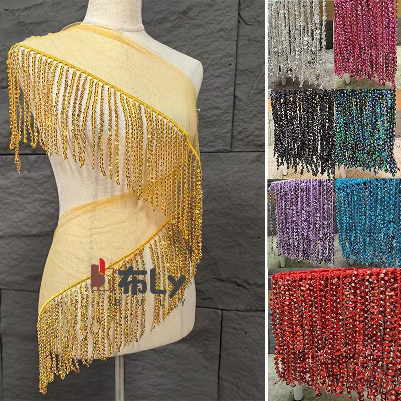 15cm Beaded Sequin Tassel Frin – Ethnic Fashion Designers recenzja i cena