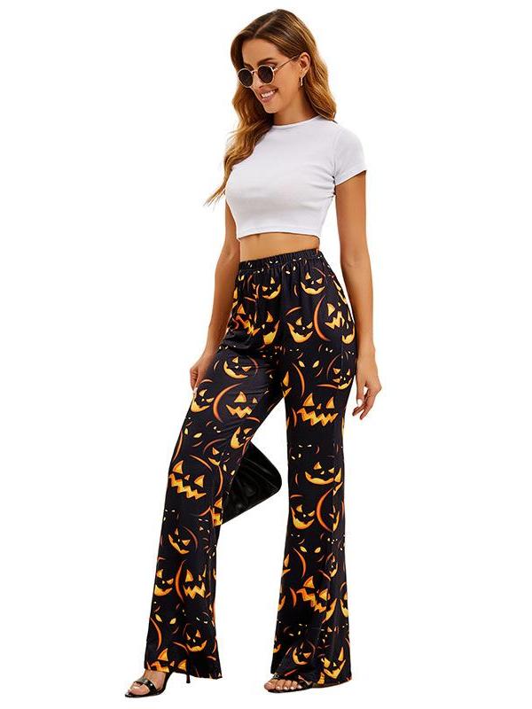 Halloween Bat Pumpkin Print Wo – Ethnic Wear Fashion Brand recenzja i cena