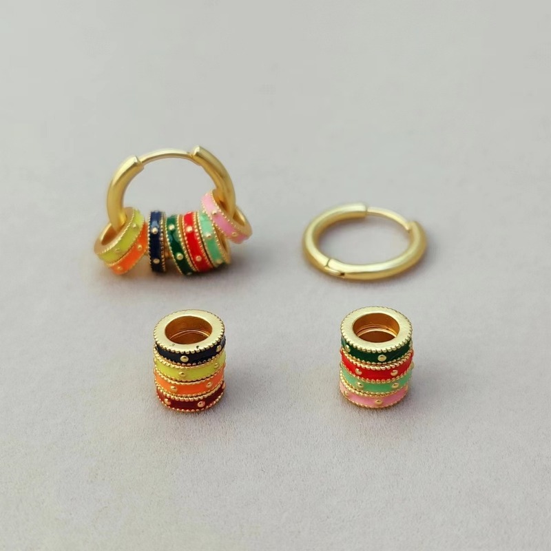 Retro Color Enamel Drip Glaze  – Ethnic Fashion Way recenzja i cena