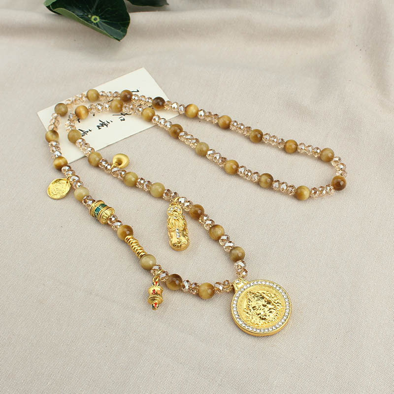 Golden Tiger's Eye Stone Beade – Ethnic Fashion Way recenzja i cena