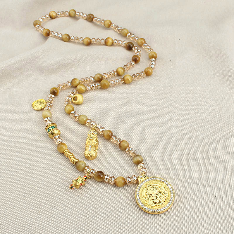 Golden Tiger's Eye Stone Beade – Ethnic Fashion Way recenzja i cena