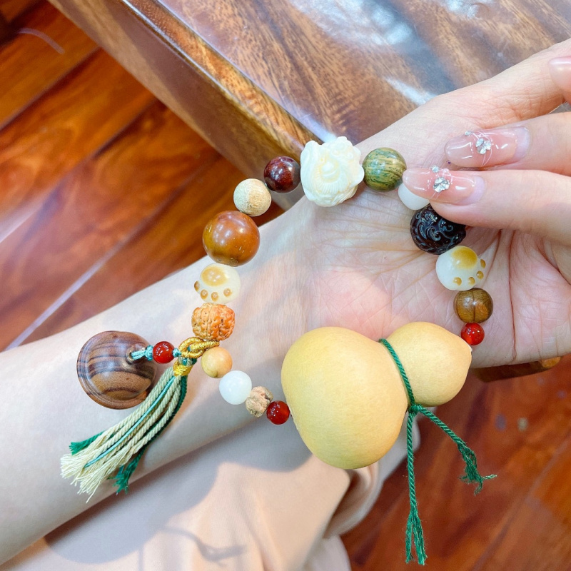 Multi-Treasure Gourd Bracelet  – Ethnic Fashion Way recenzja i cena