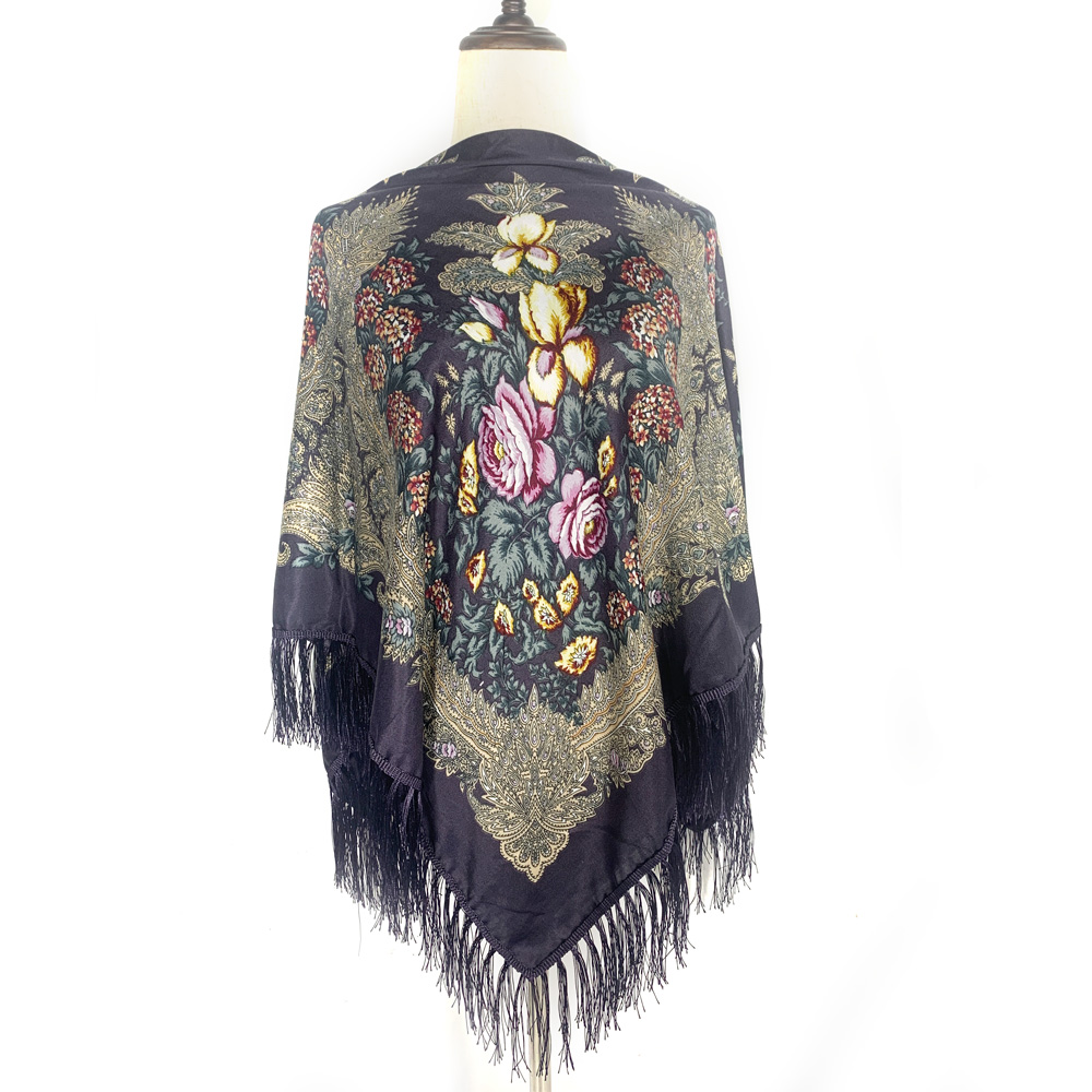 130*130cm Ethnic Style Russian – Winter Ethnic Fashion For Women recenzja i cena