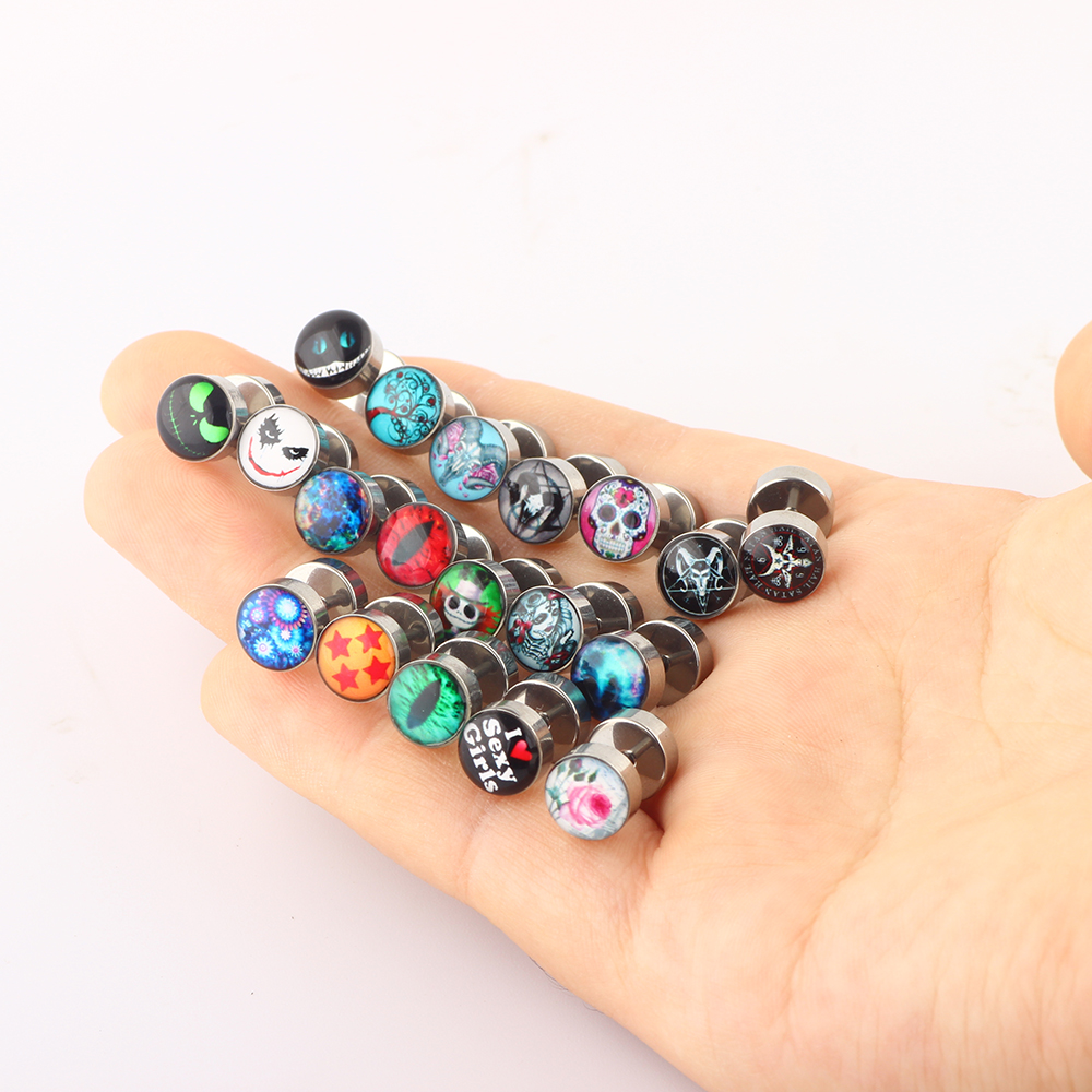 JUNLOWPY Screw Ear Studs Tragu – Ethnic Fashion Logo recenzja i cena
